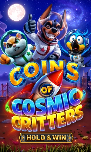 Coins of Cosmic Critters - Hold & Win Game